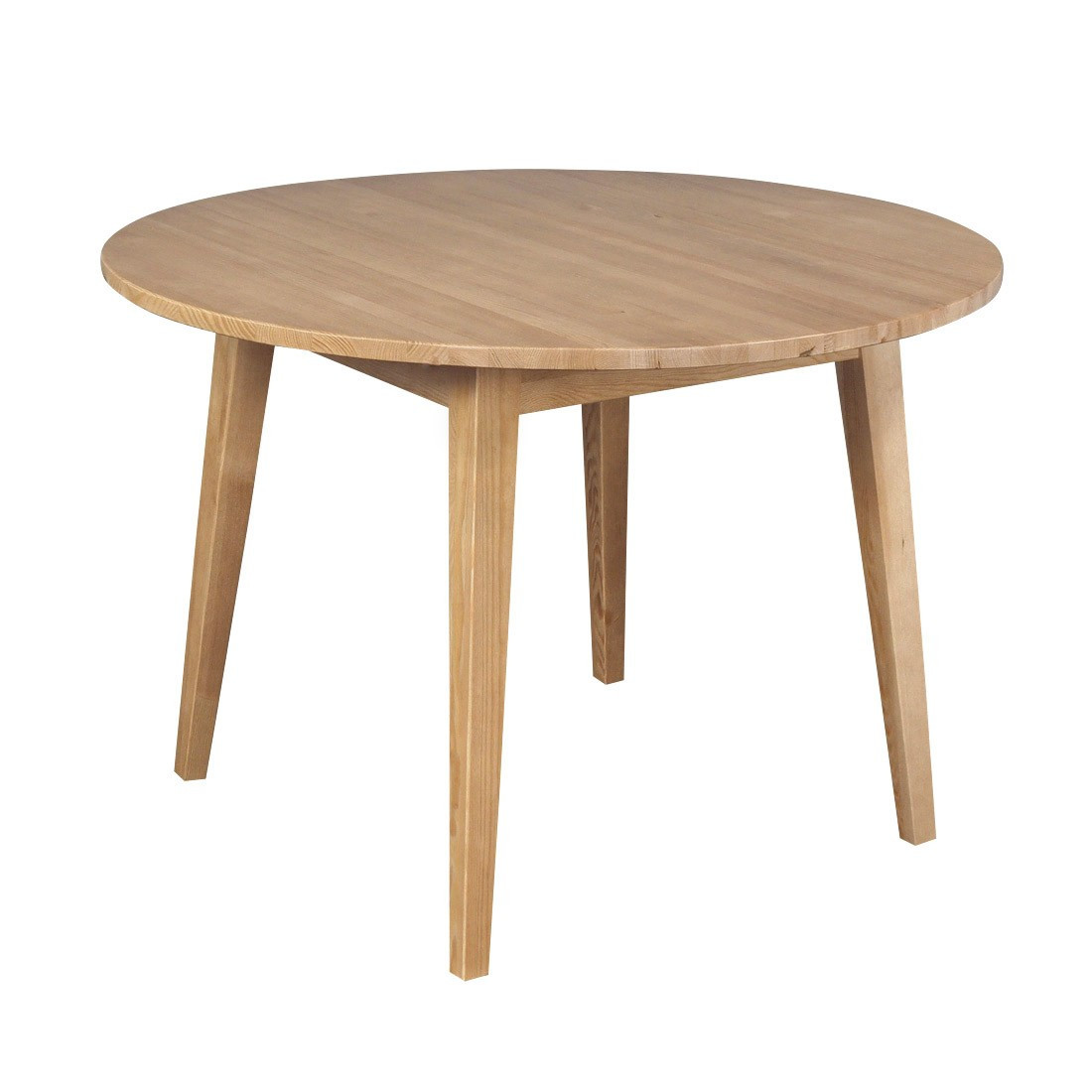 Stół okrągły 103 cm drewniany MESA, kolor dębowy