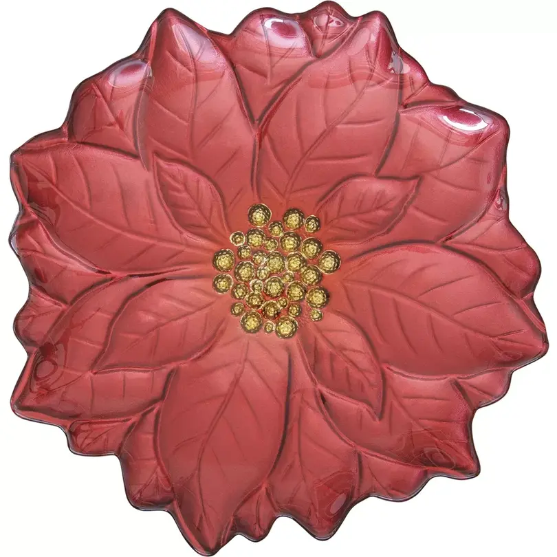 Flacher Teller Christrose