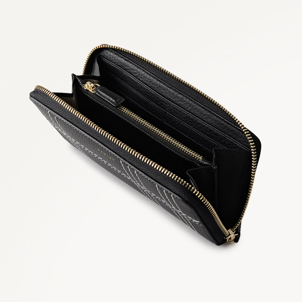 Calvert Way - Large Zip Around Purse