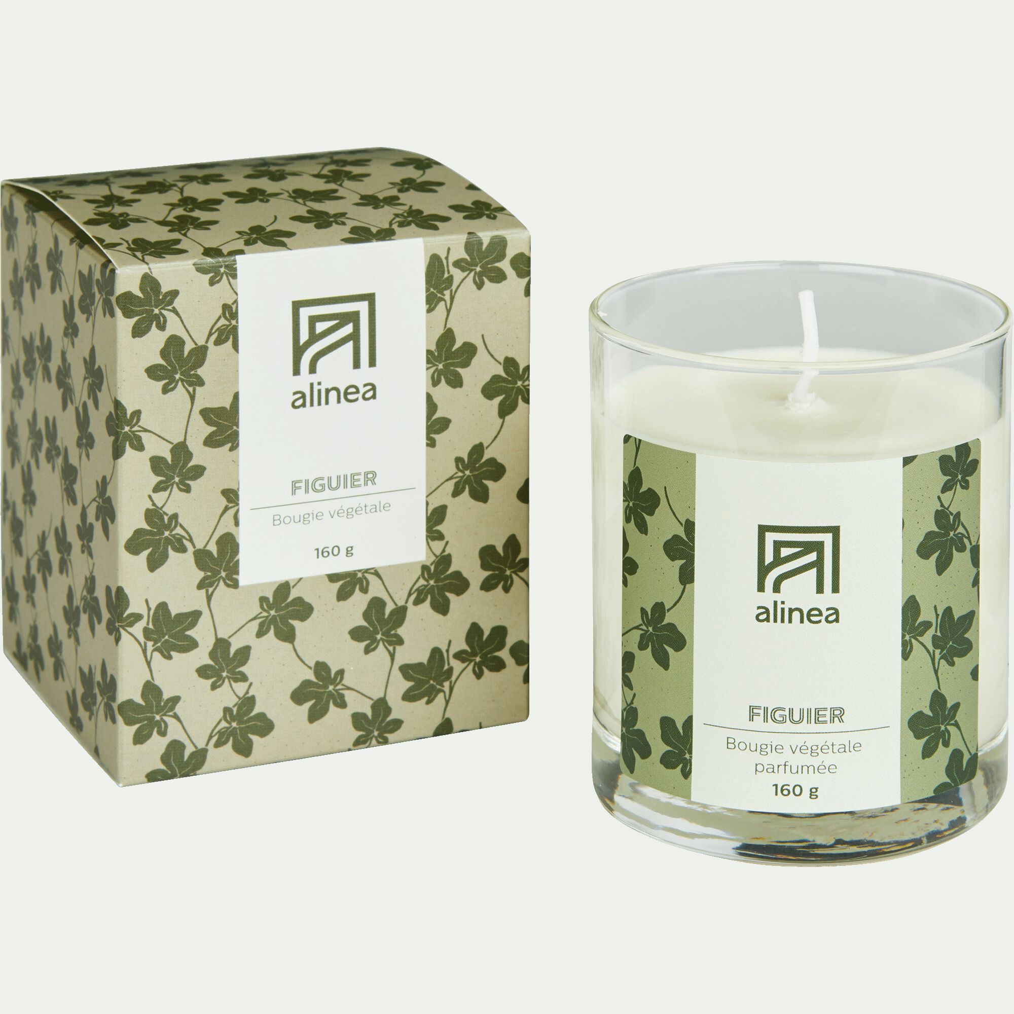 SIGNATURE - Bougie parfumée senteur Figuier 160g