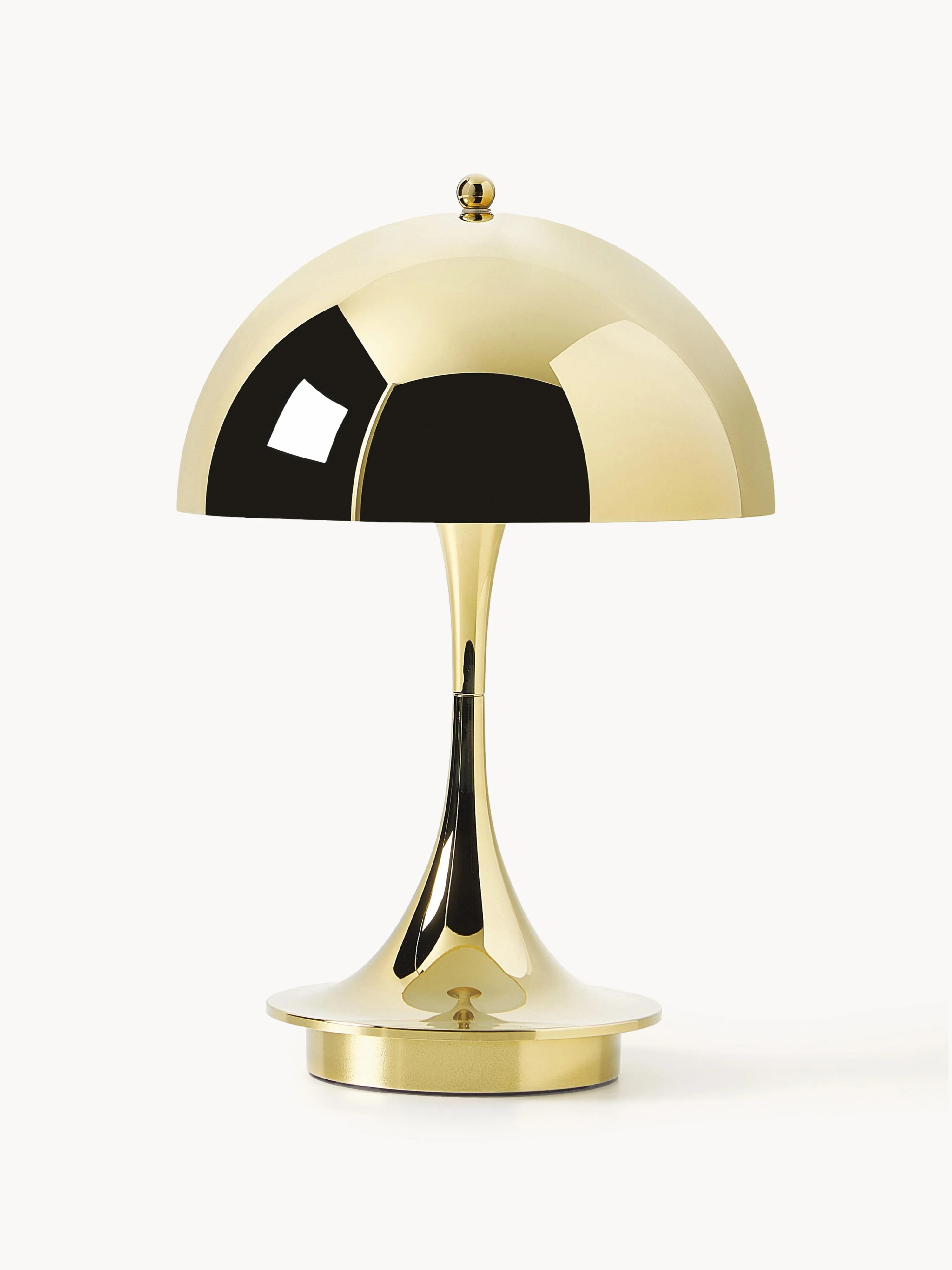 Mobile dimmbare LED-Tischlampe Panthella 160, Design Verner Panton