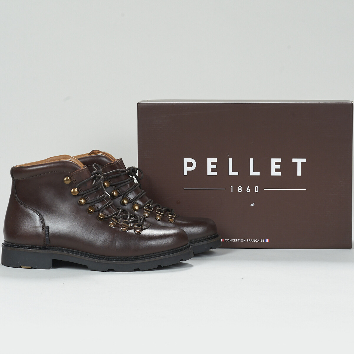 Pellet - MATTEO - Veal / Smooth / Brushed / Chestnut