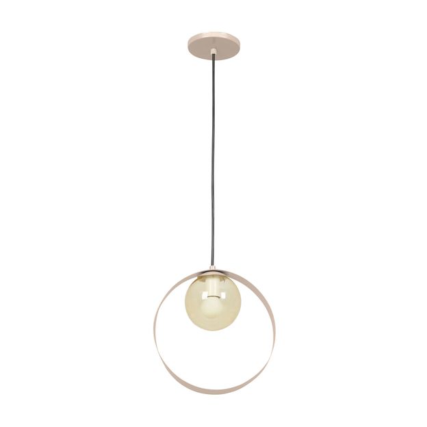 LUMINÁRIA DE TETO CIRCLE GLAM
