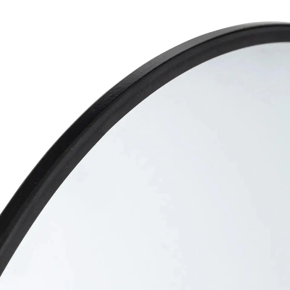 Atmosphera Spiegel/wandspiegel - rond - 38 cm - metaal/glas