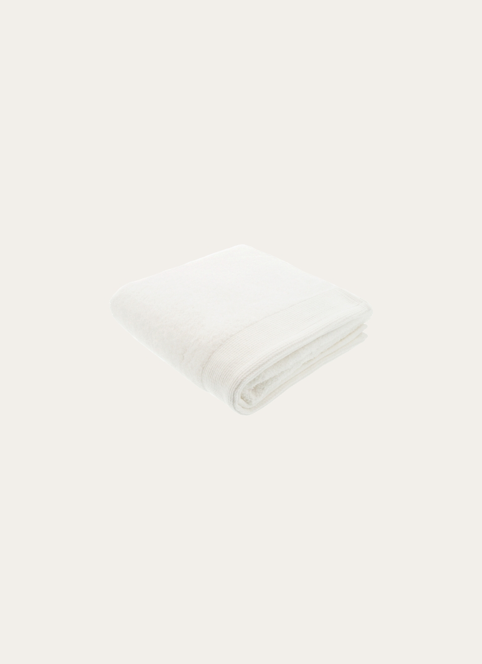 SERVIETTE DE TOILETTE UNIE EN COTON 500GR BLANC