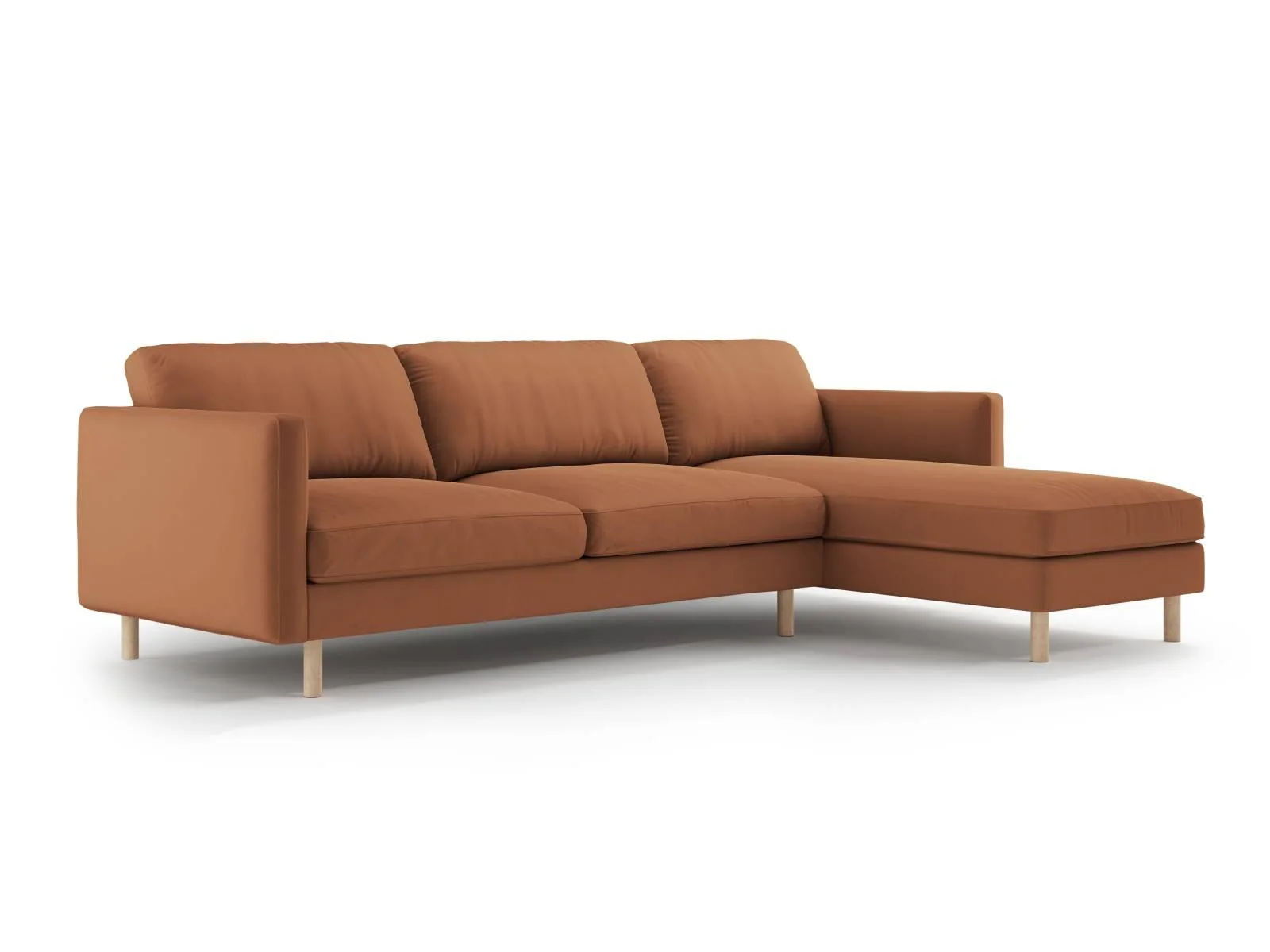 Hoekbank Eden rechts velvet
