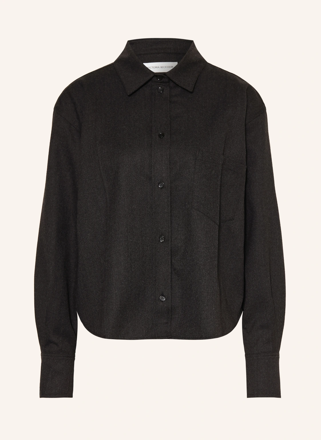 VICTORIA BECKHAM Hemdbluse ELLYS aus Flanell