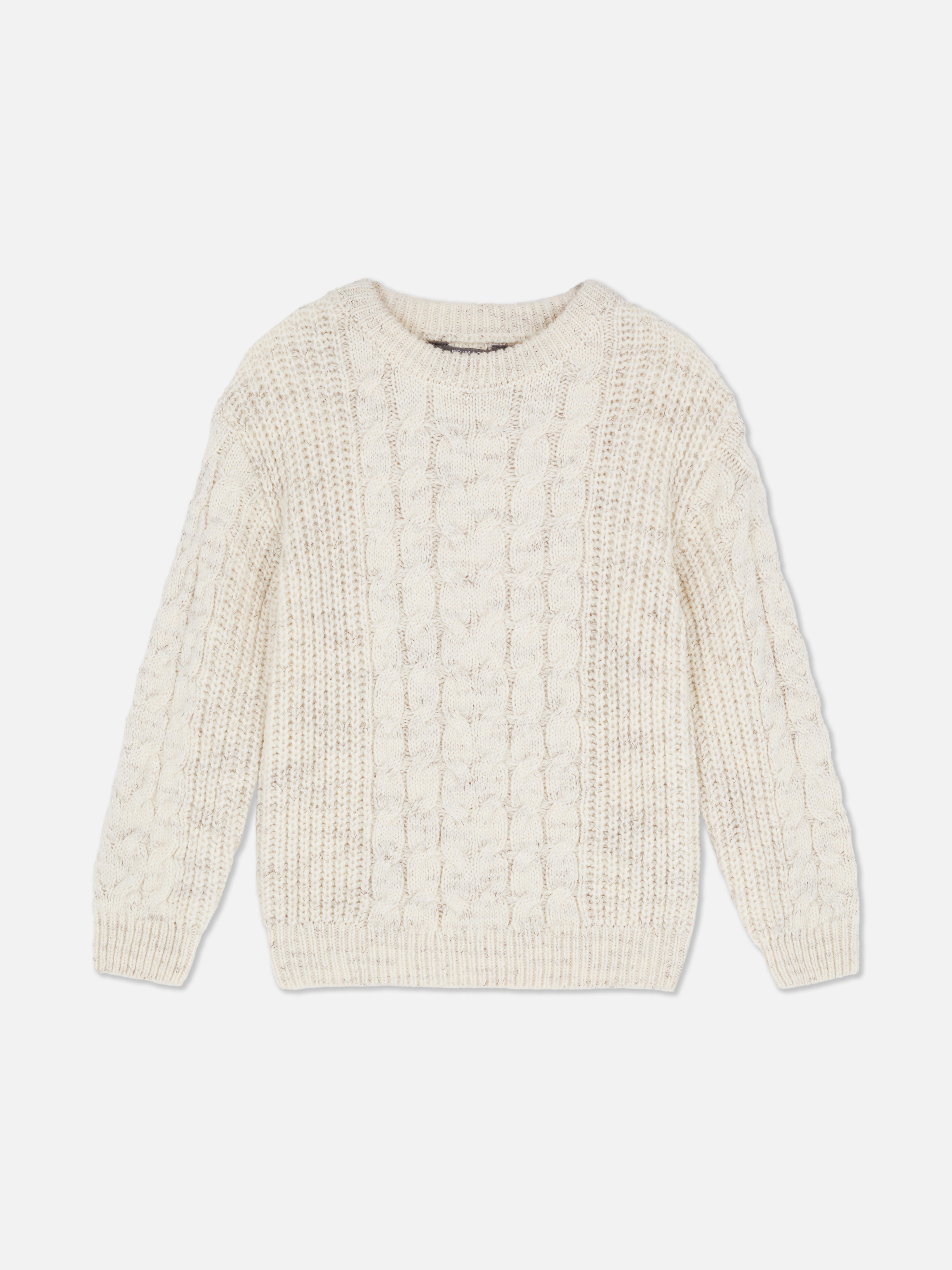 1.5-7yrs | Cable Knit Sweater