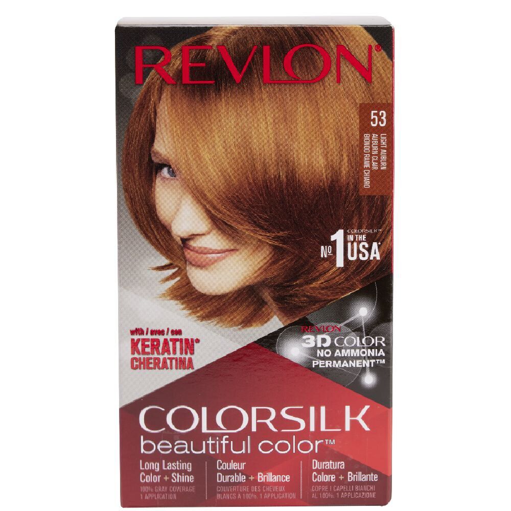 Coloration cheveux Auburn classique Keratine 53 Revlon