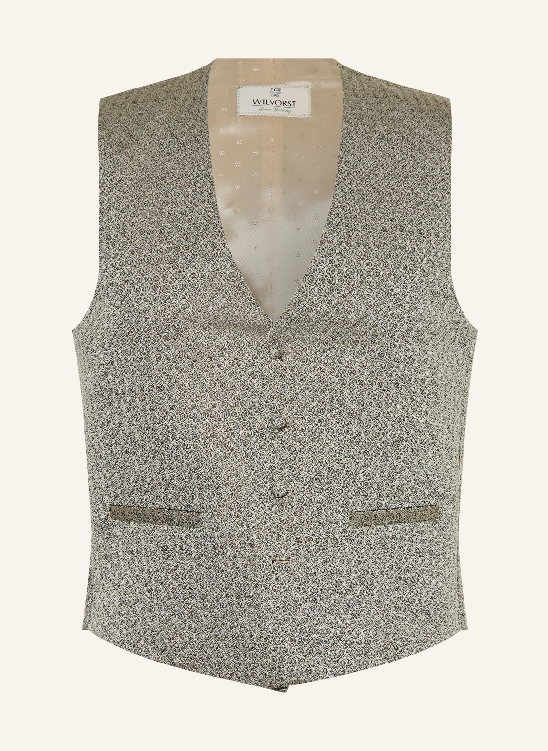 WILVORST Anzugweste Extra Slim Fit