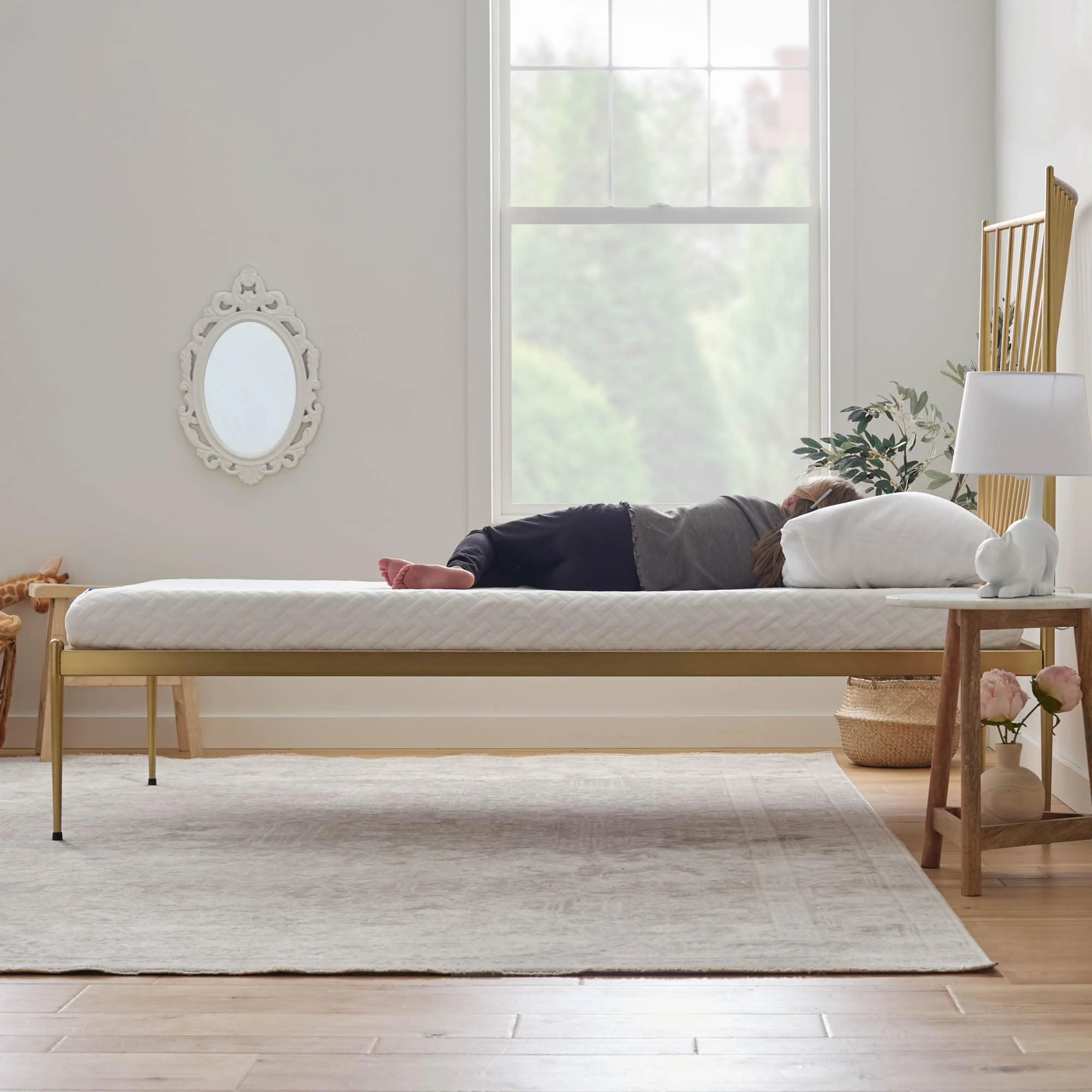 Lucid 5 inch Gel Memory Foam Mattress Firm Feel