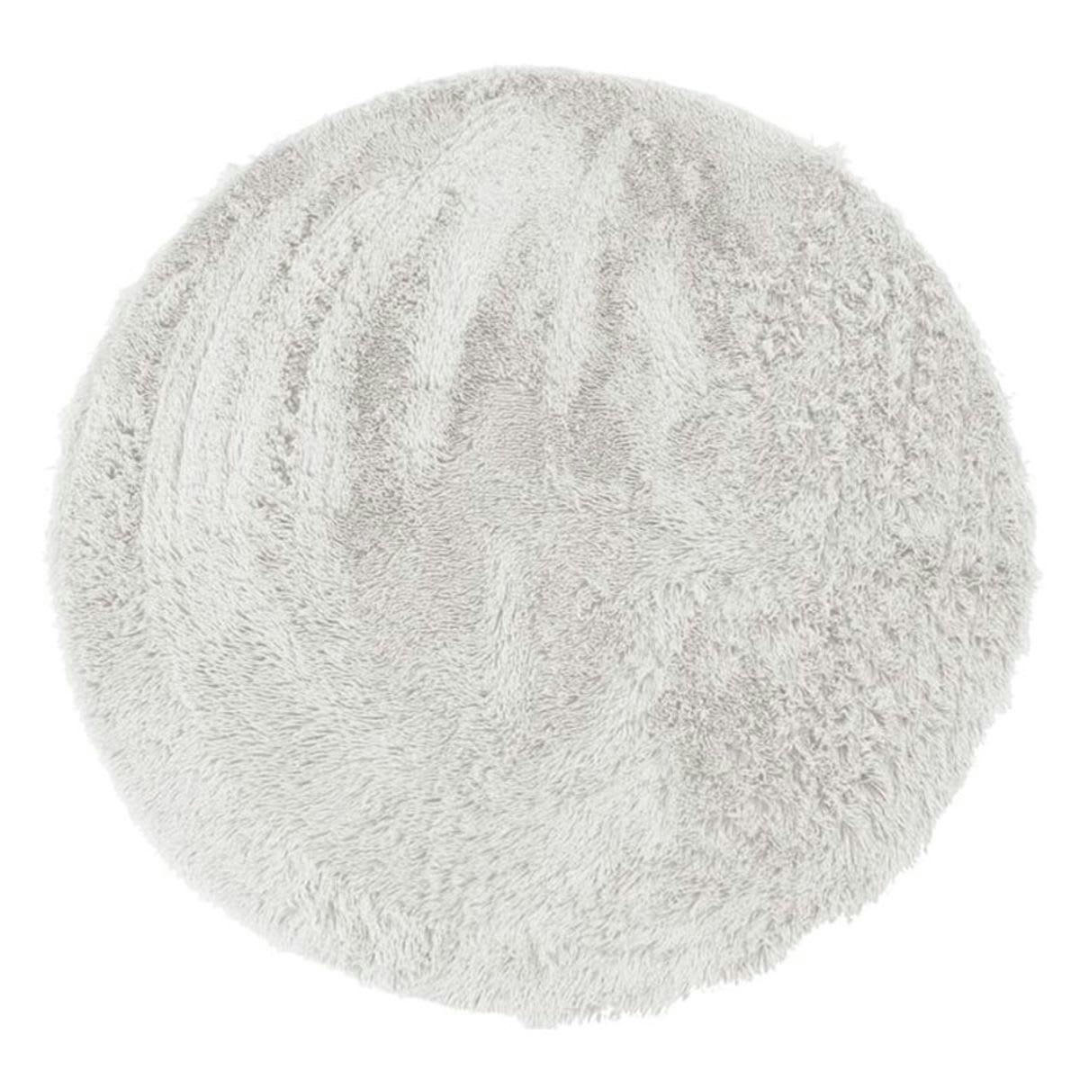 NEO - Tapis lavable à base fine et souple extra doux blanc diam.120
