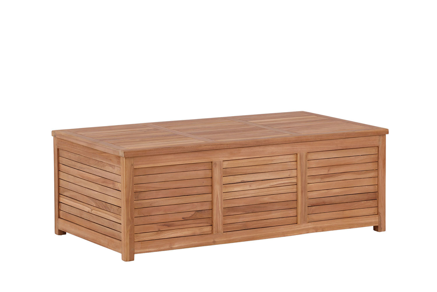 Rebellenclub Halon Kussen Opbergbox - 130 x 70cm - Naturel Hout