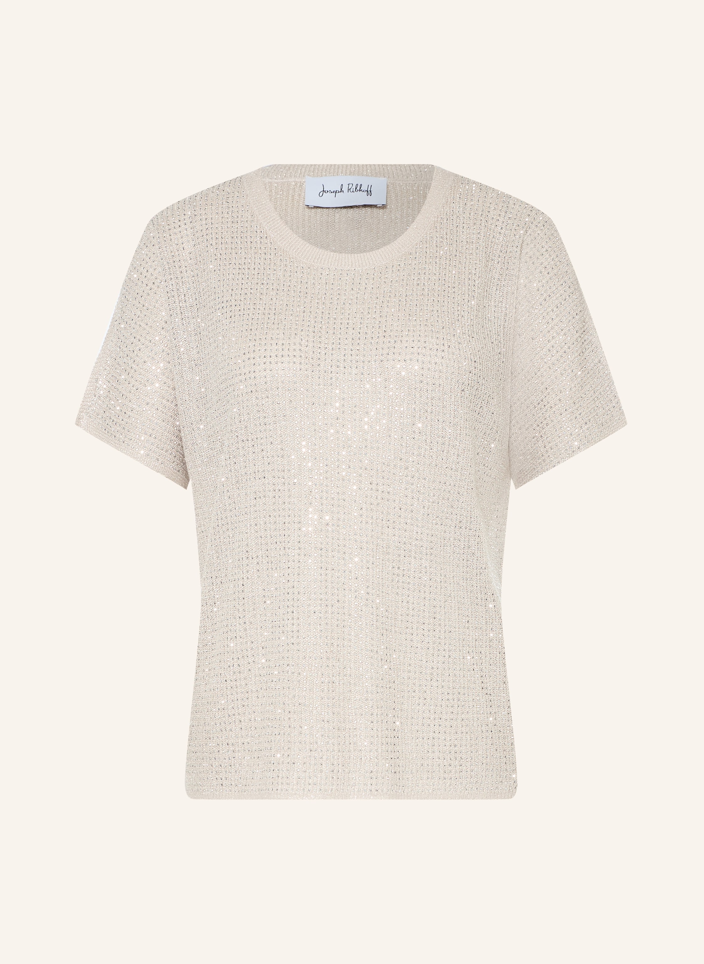 Joseph Ribkoff Strickshirt mit Glitzergarn und Schmucksteinen