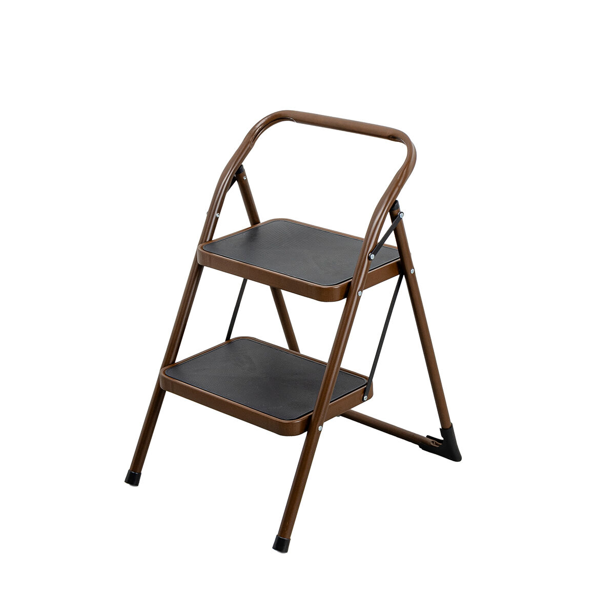 Escadote com 2 degraus em metal 96cm