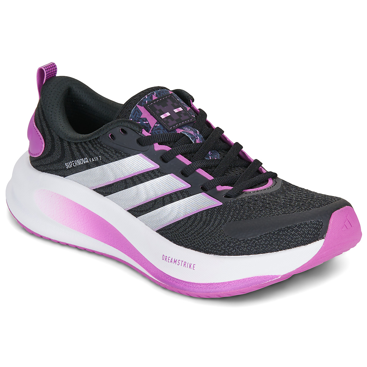 adidas - SUPERNOVA EASE 2 J - Black / Violet