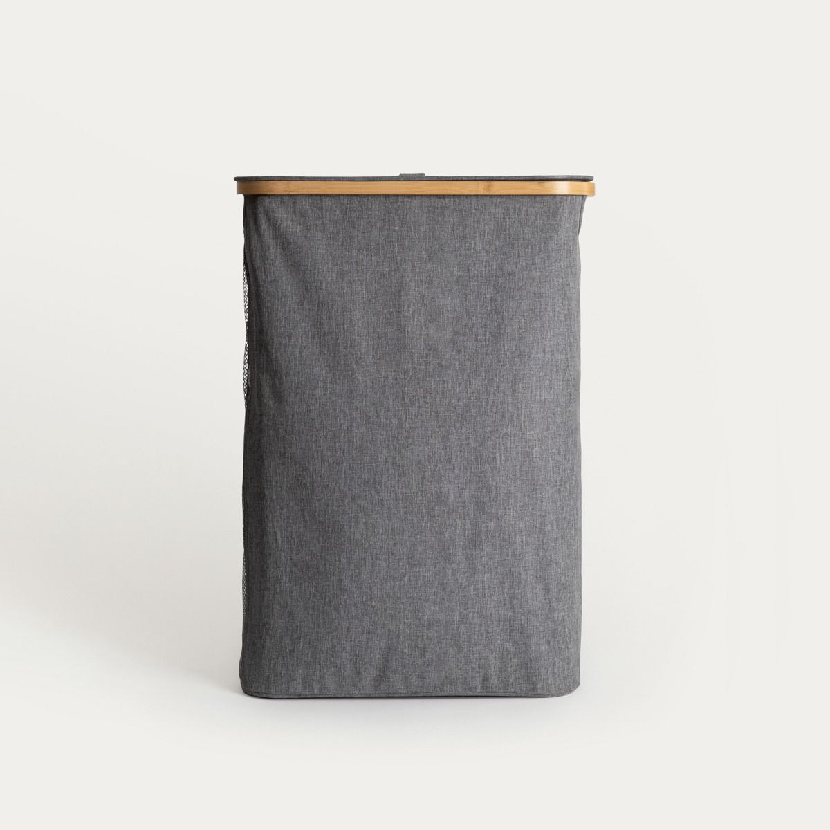 Kosz na pranie NELLIE szary 43x17x60 cm