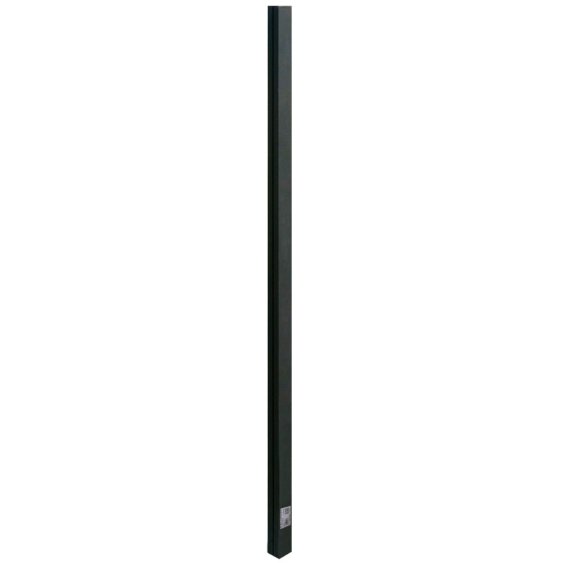 Poteau en aluminium pour panneau Mosaïc anthracite 6 x 6 x 215 cm NORTENE