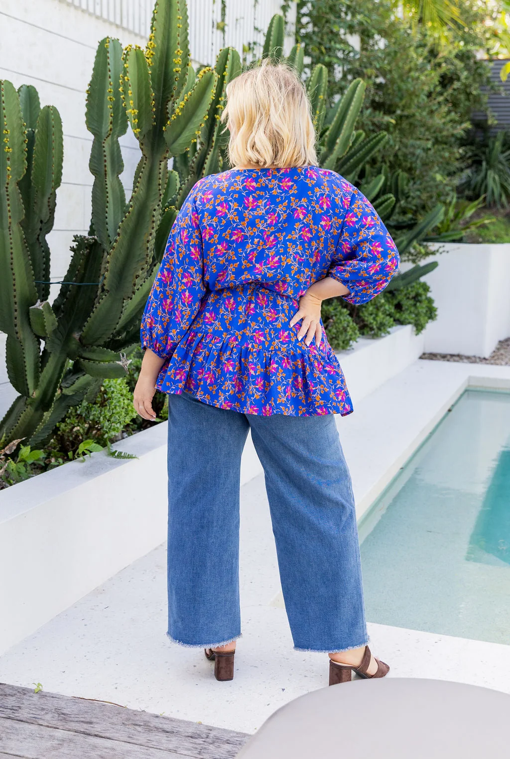 Brooklyn Top in Winter Blooms