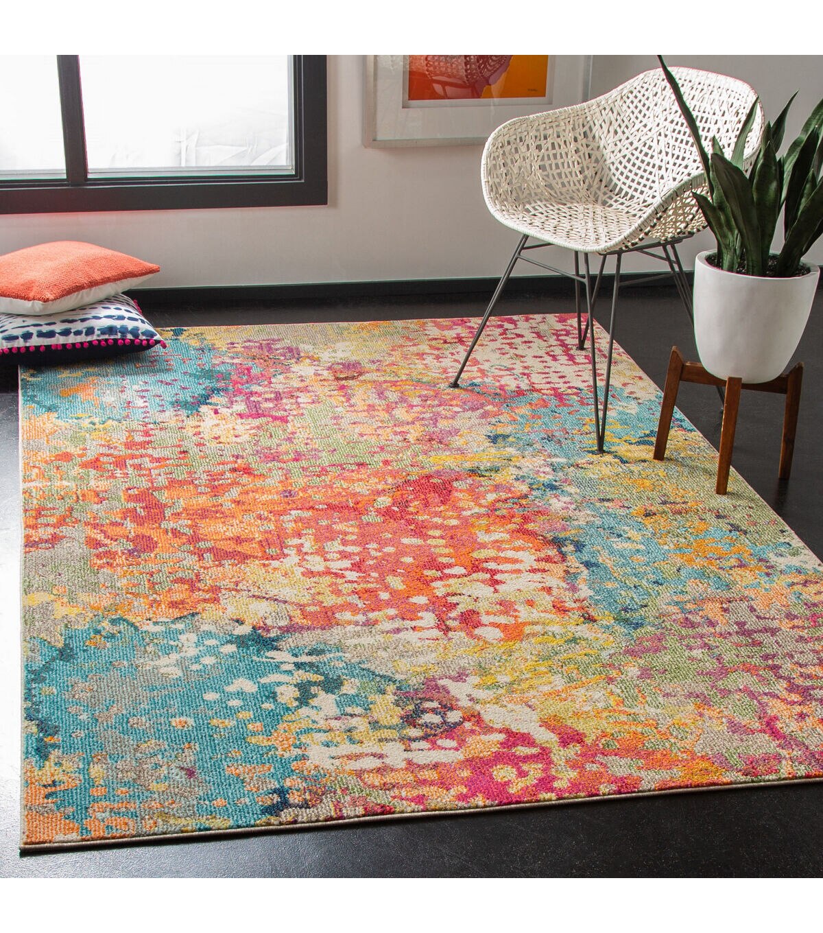 Safavieh Madison 429 Ivory / Multi 3' X 5' Sm. Rectangle