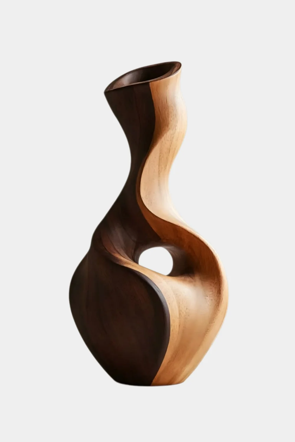 Vase Wood Sculpture #WG118