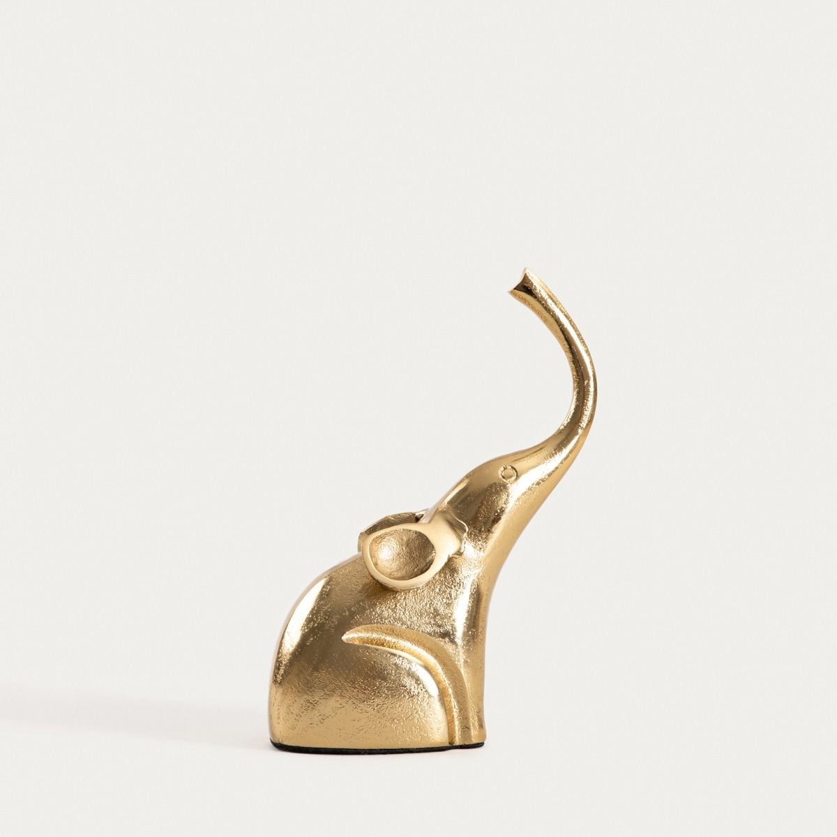 Ozdoba stojąca GIRONA słoń złoty 18x8x25 cm