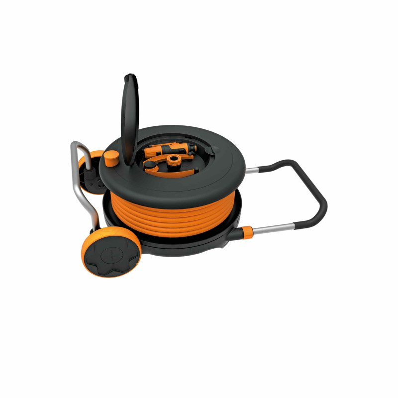 Dévidoir sur roues 30 m Ø 13 mm FISKARS