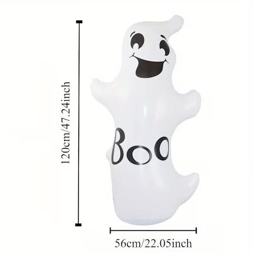 NNETM Pumpkin and Ghost Duo Halloween Decoration