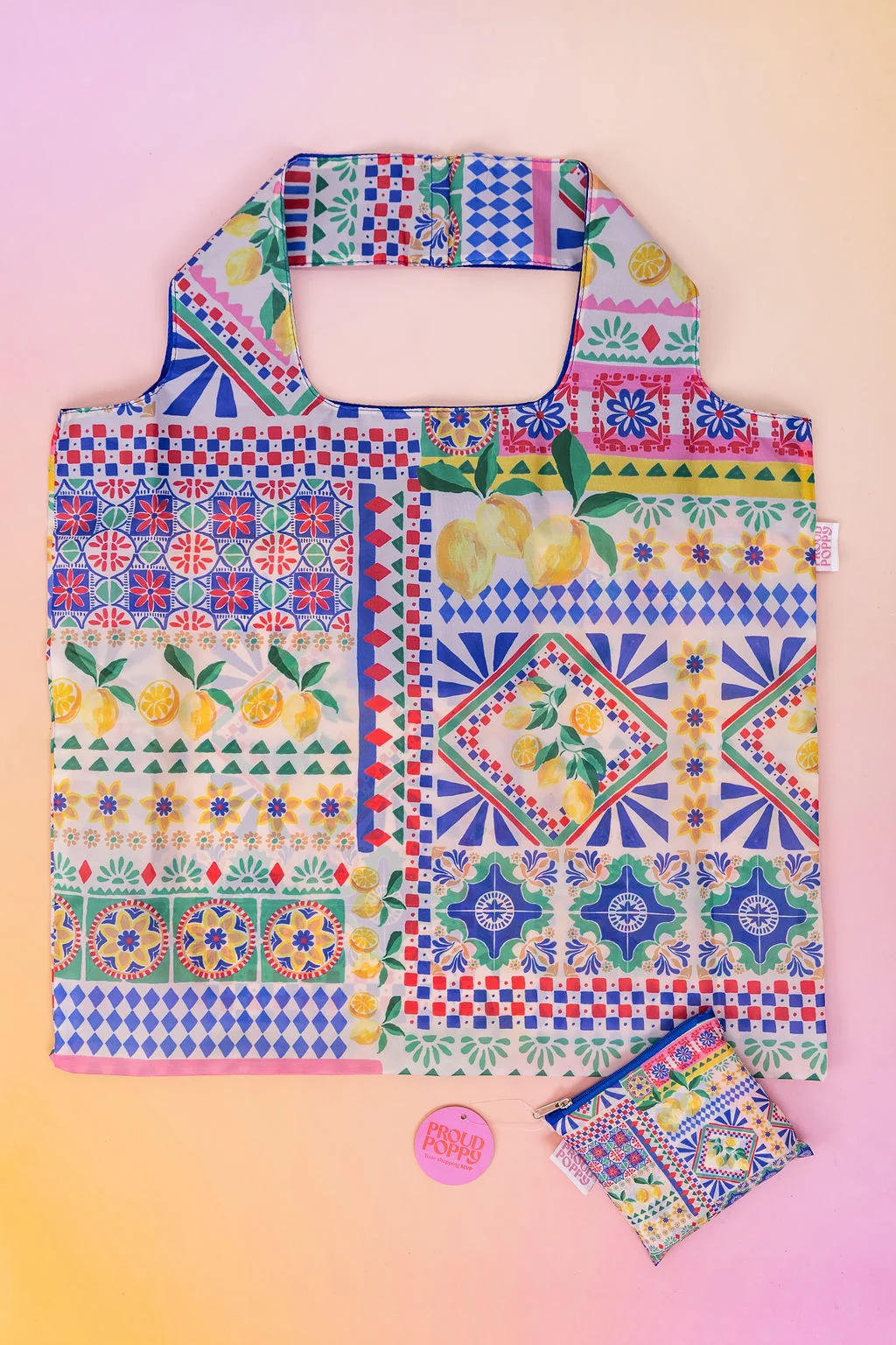 PP Reusable Shopper Bag in Limoncello