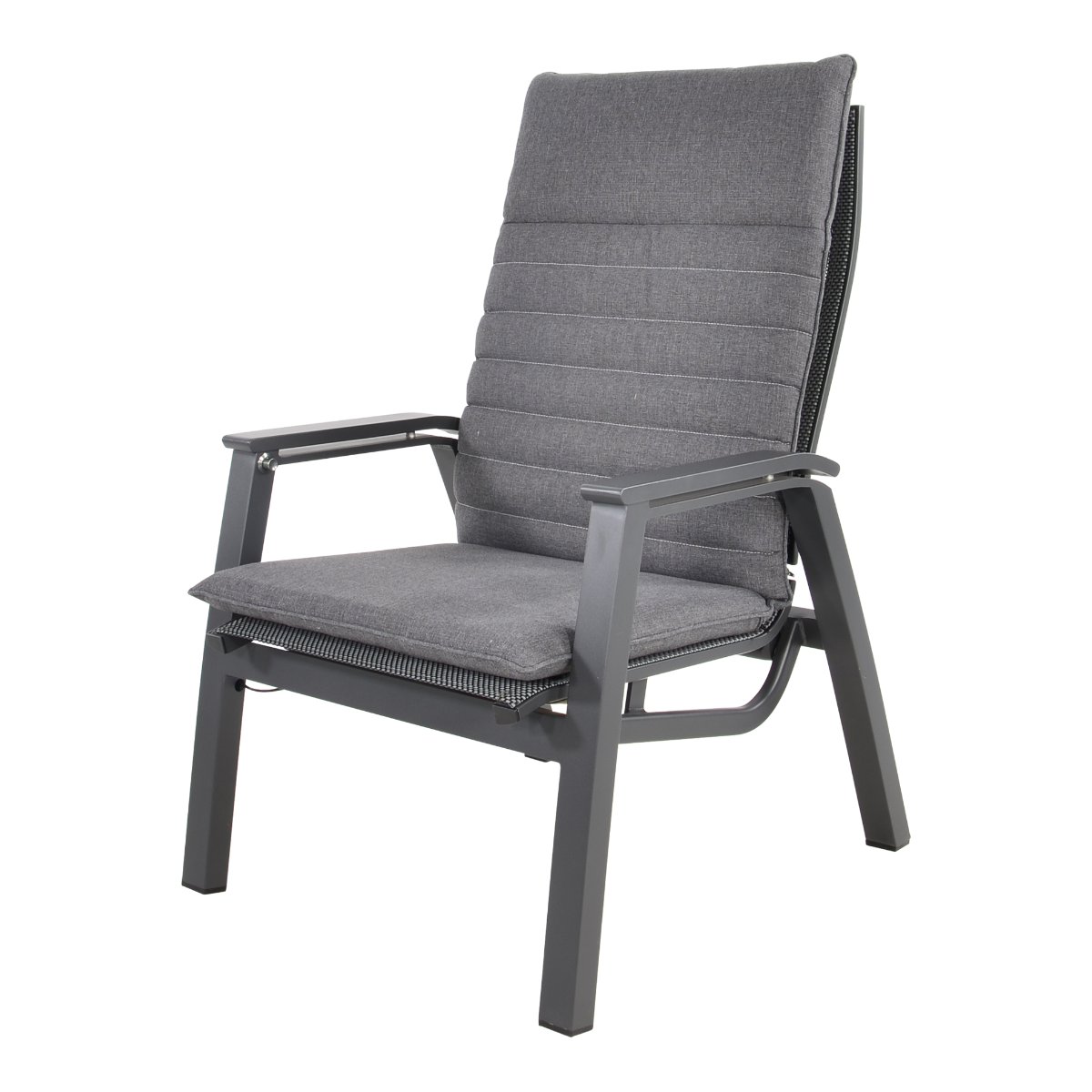 Lesli Living - Loungestoel Allegro - grijs