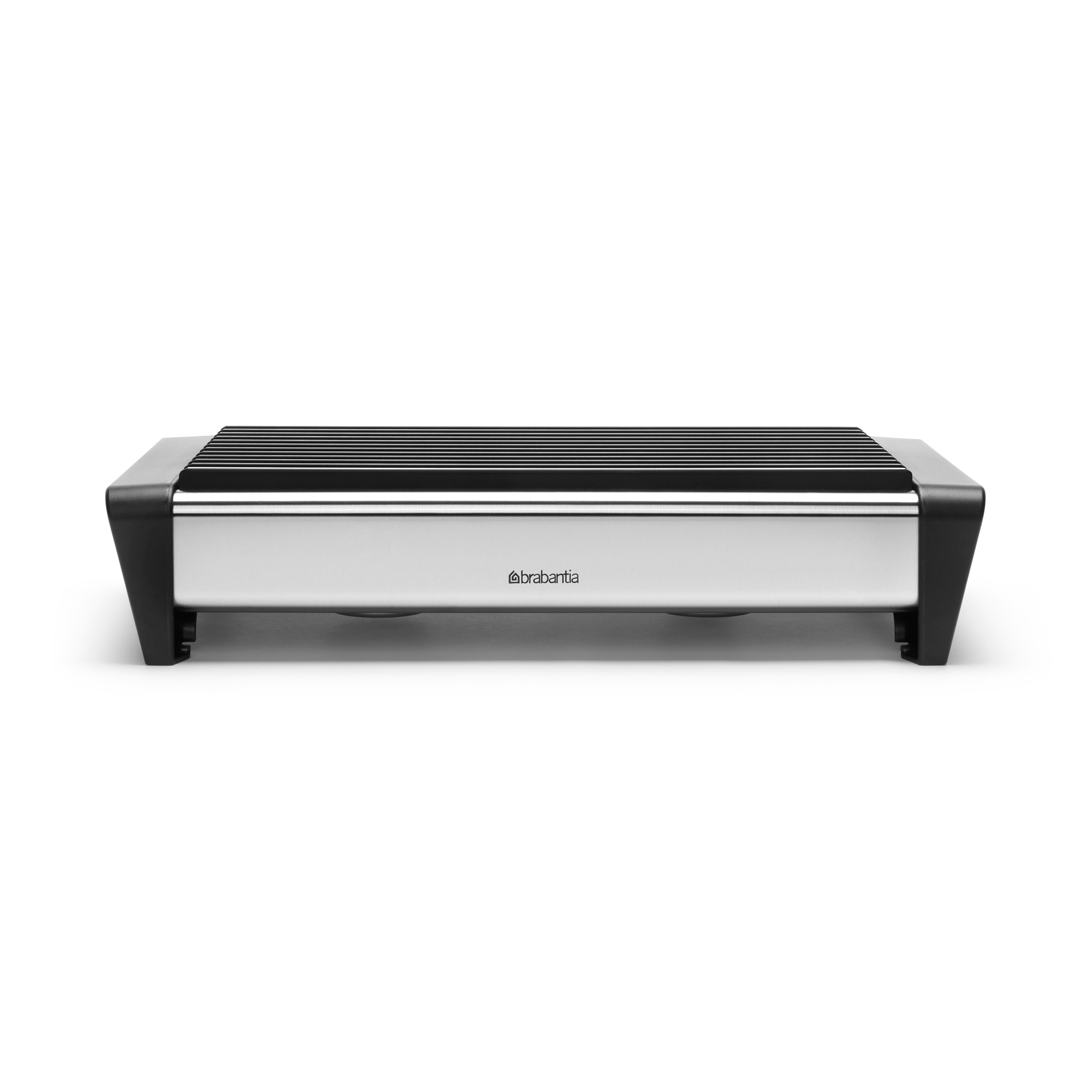 Brabantia Schotelwarmer met 2 kaarsjes - Matt Steel