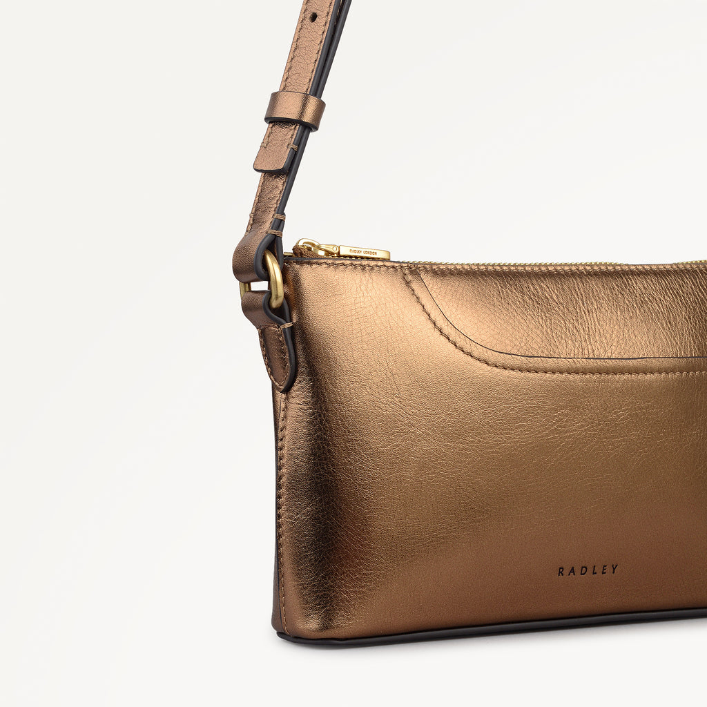 Pockets - Mini Ziptop East-West Shoulder Bag