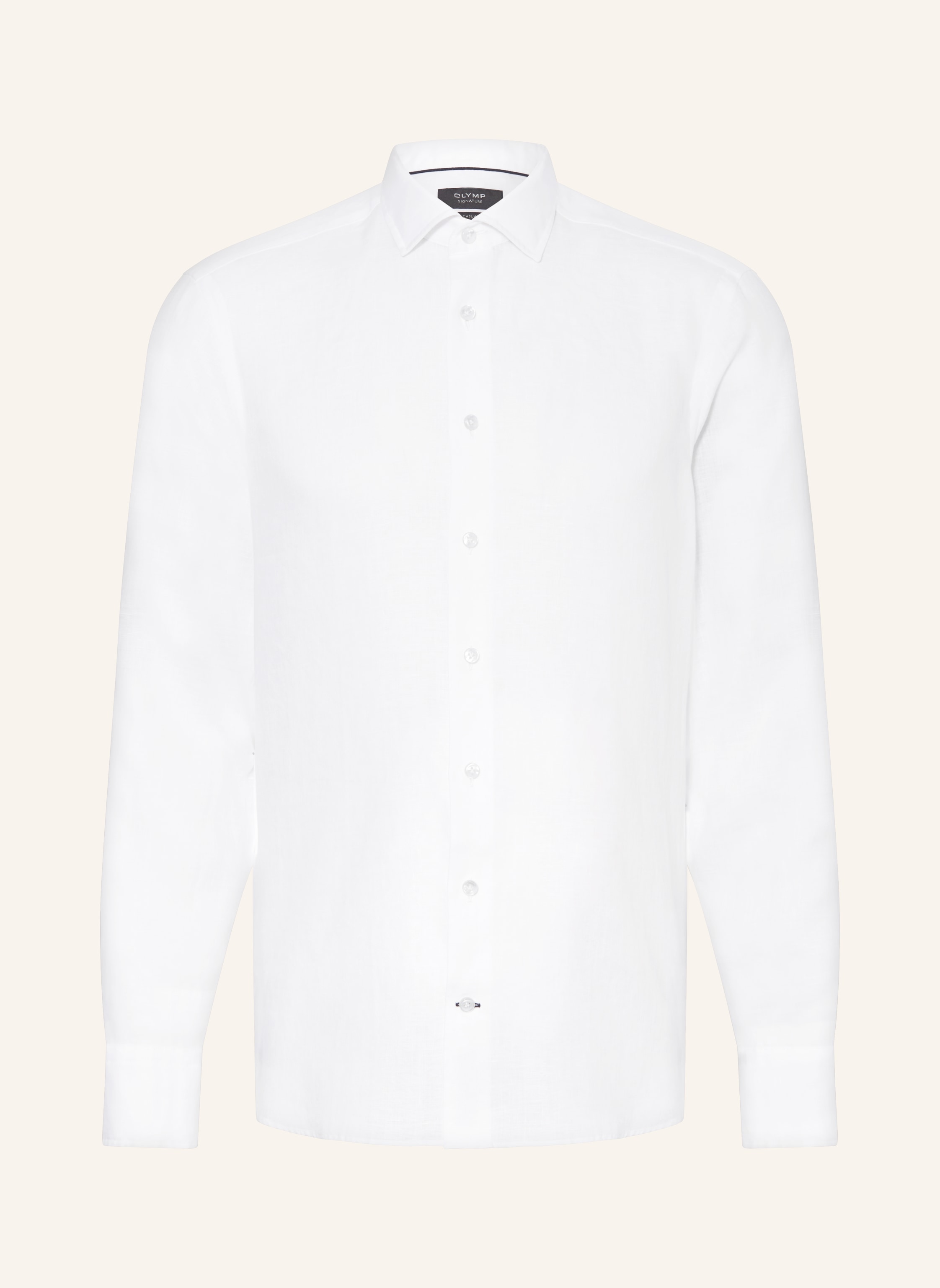 OLYMP SIGNATURE Leinenhemd SIGNATURE Casual tailored fit