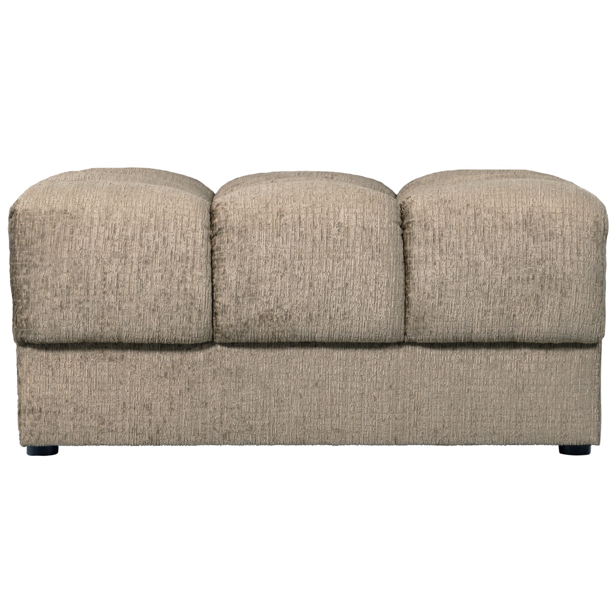 WOOOD hocker Second Date - Structure Velvet - Wheatfield - 42x82x61