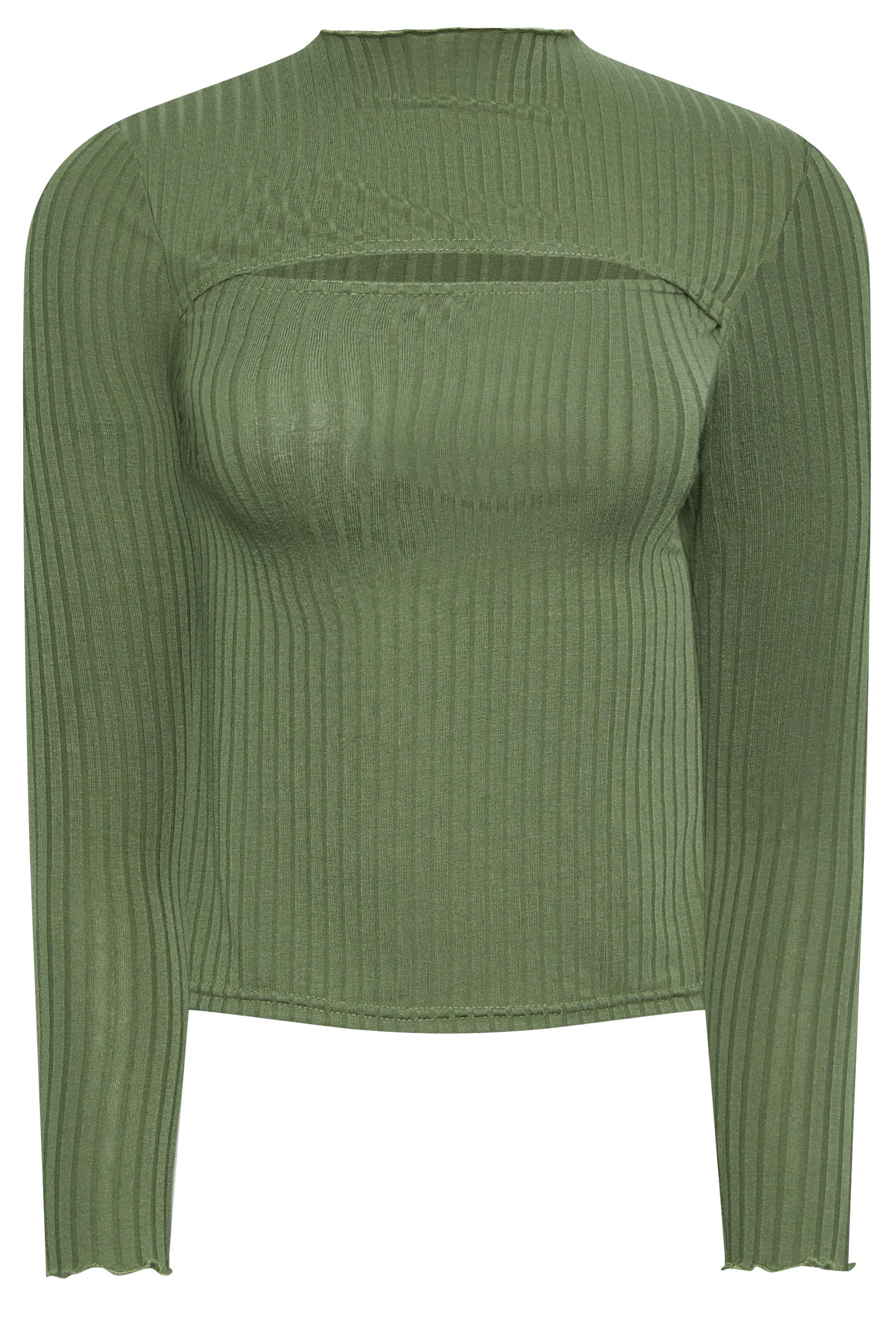 PixieGirl Petite Hem Cut Out Top