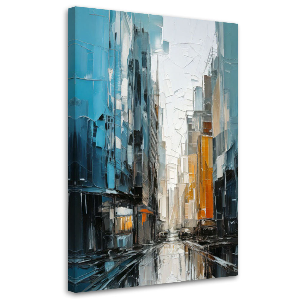 Feeby Obraz do salonu, Miasto Architektura Tekstura 40x60