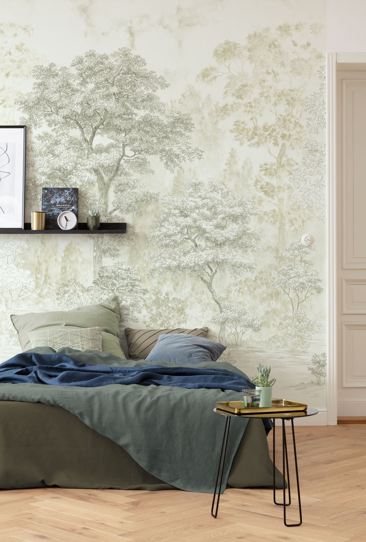 Komar fotobehang bomen beige - 200 x 250 cm - 611188