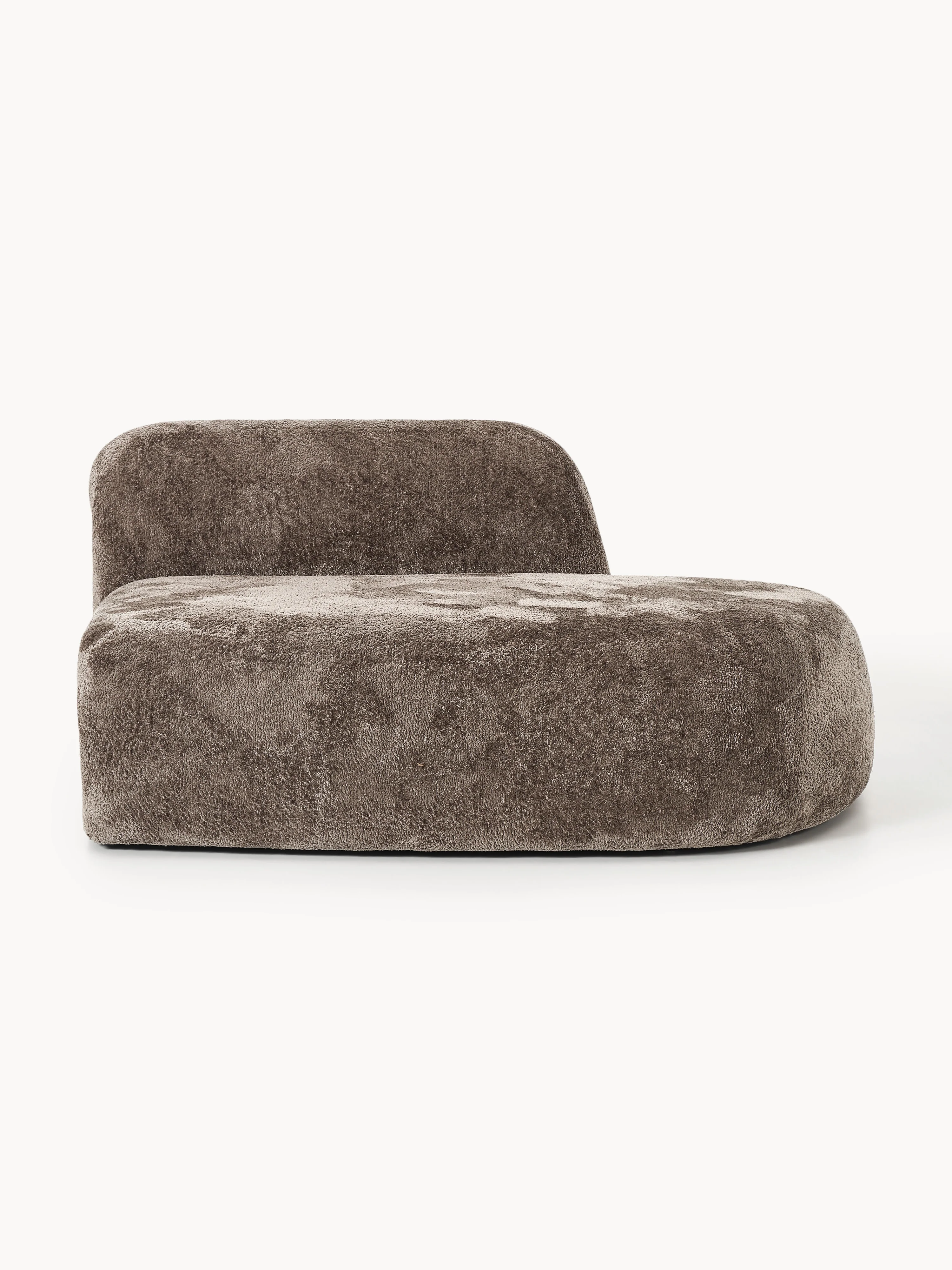Chaiselongue-Modul Wolke aus Teddy-Bouclé