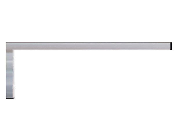 Pack 3 supports équerres pour plan de toilette T-BATH - chromé brillant