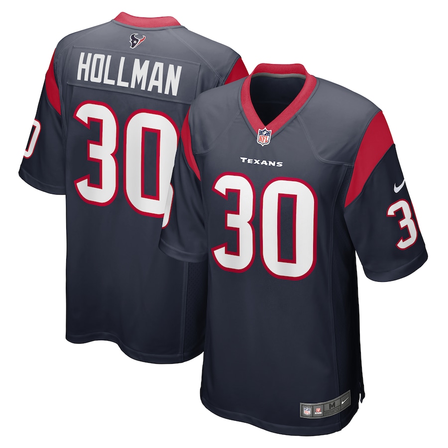Ka'Dar Hollman Houston Texans Nike Team Game Jersey -  Navy