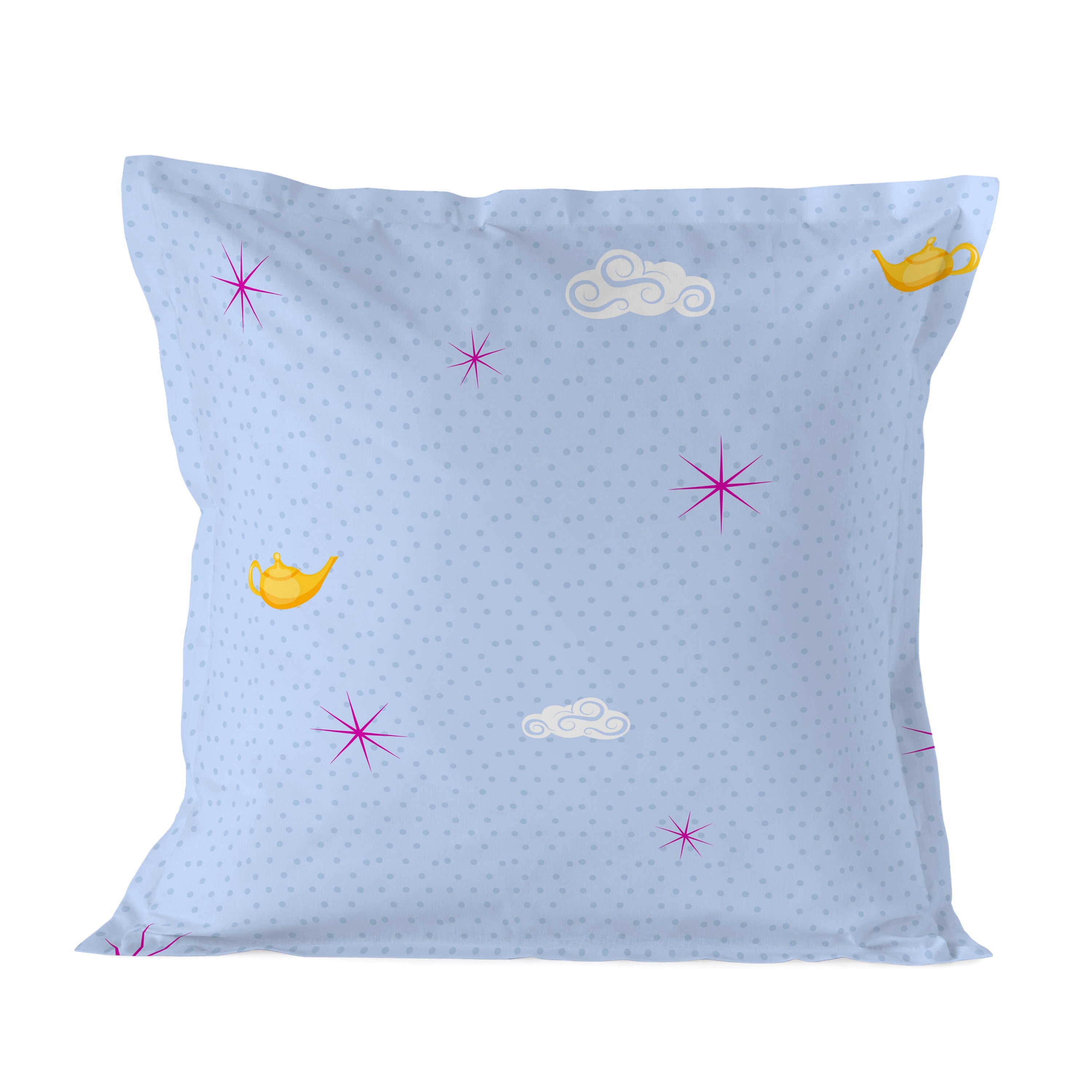 Magic rug Kussensloop (D) Mr Fox, Veelkleurig, 100% katoen, de kwalite