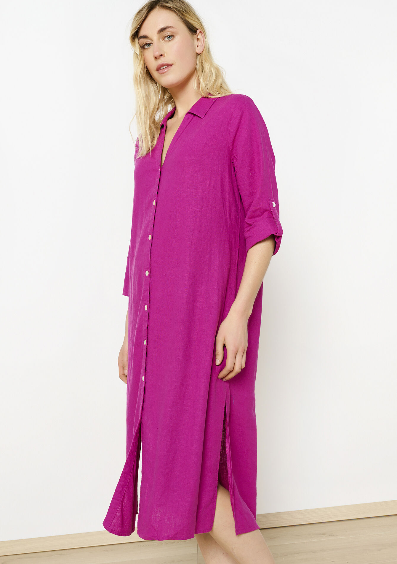 Overhemdjurk met knopen