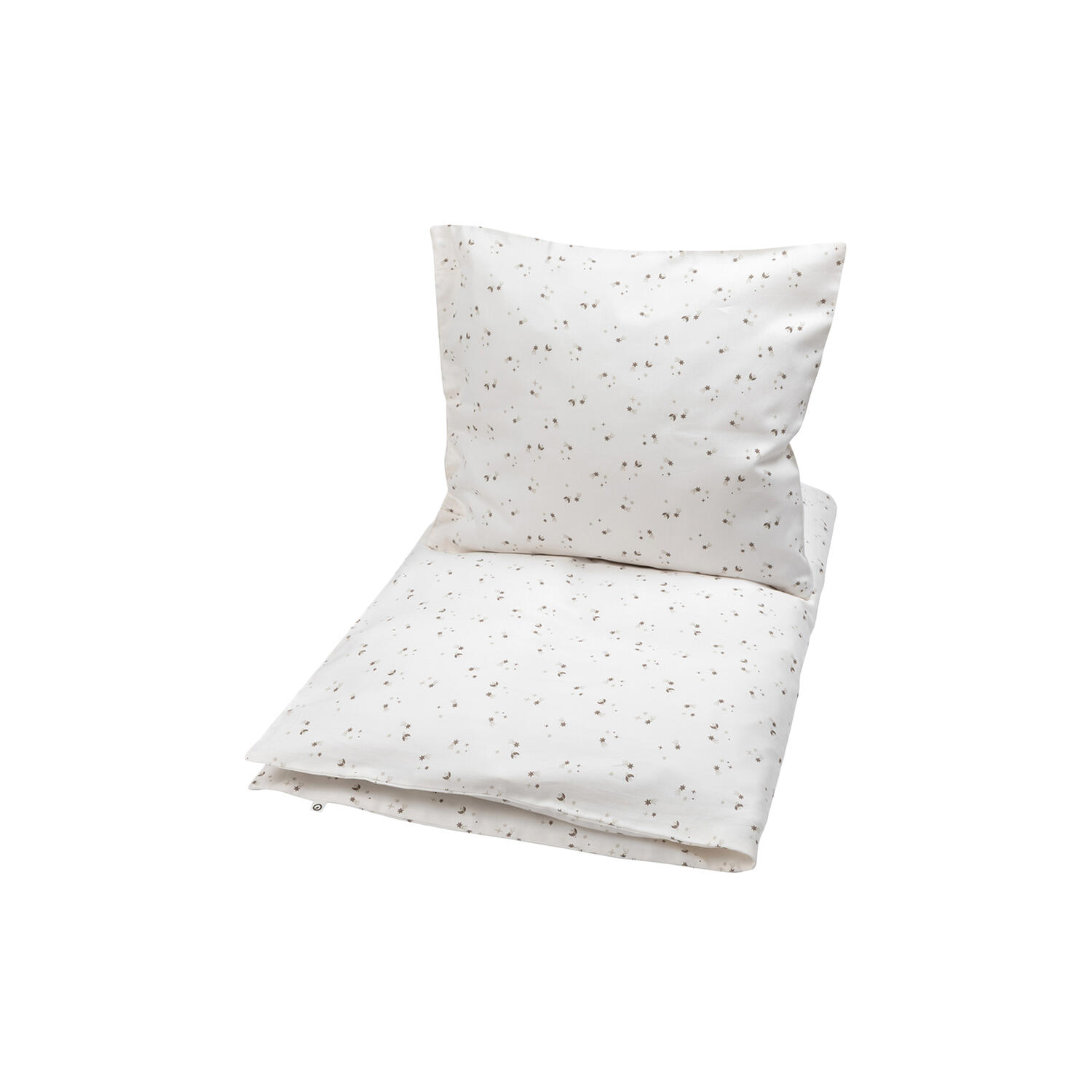 SPARKLE baby sengetøj, balsam cream/walnut