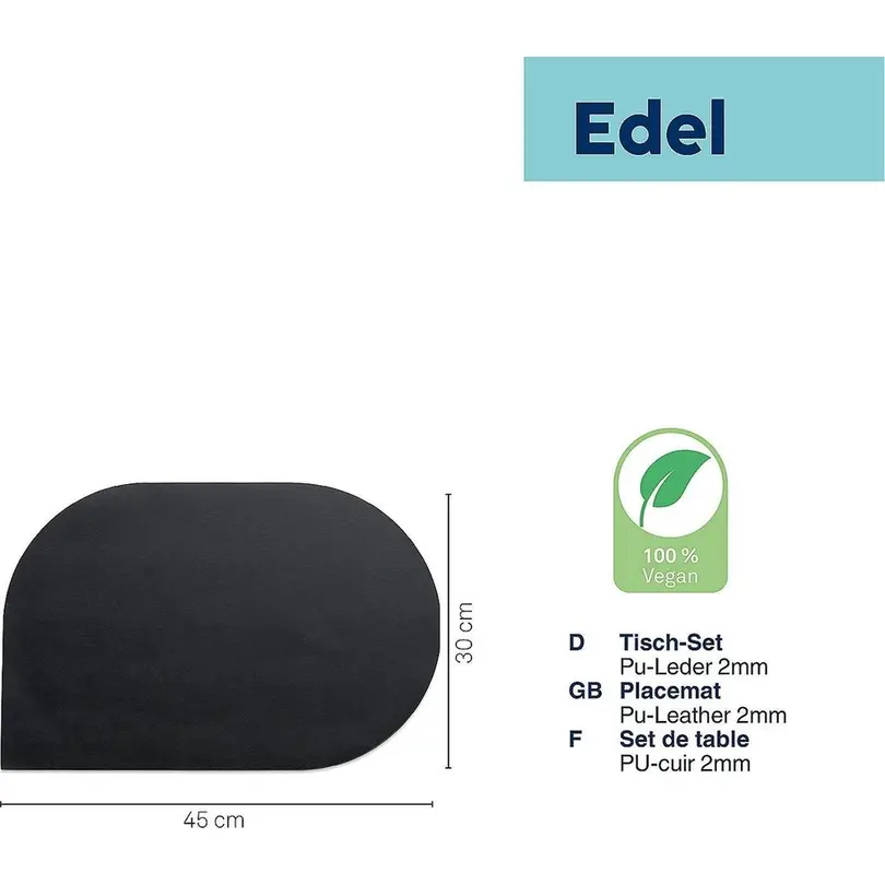 Tischset Edel