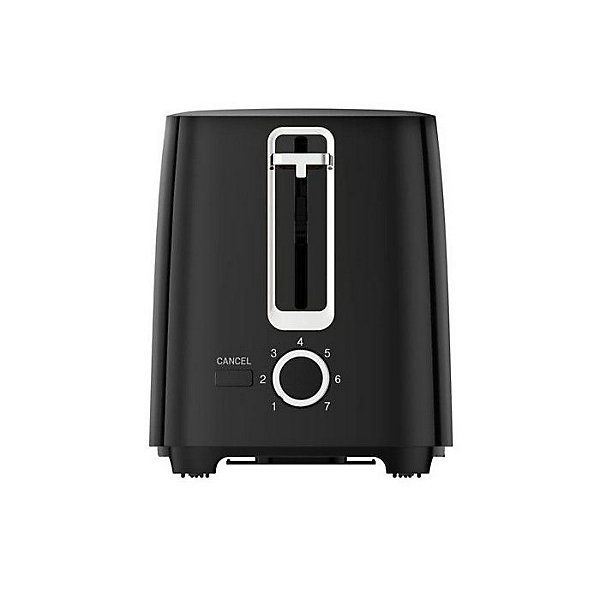 Grille pains toasters - KITCHEN CHEF - KSTOASTBLACK2T - 700W - 1 tranche - Noir