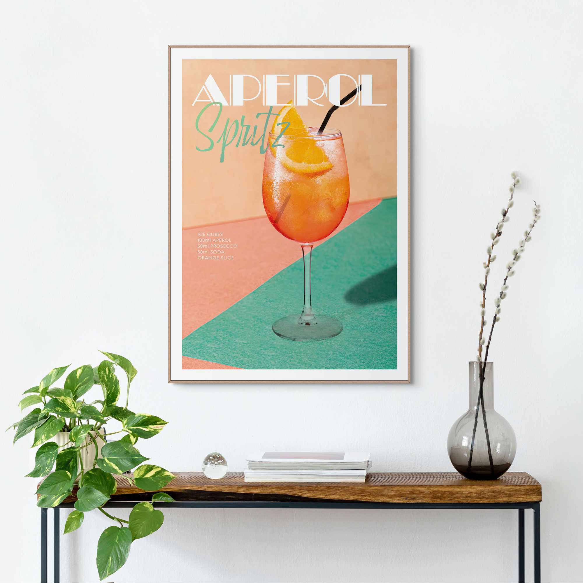 Reinders - Aperol Time - Schilderij 70x50cm Hout