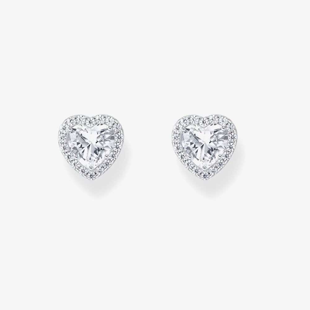 THOMAS SABO THOMAS SABO Sterling Silver Halo Stud Earrings H2305-051-14
