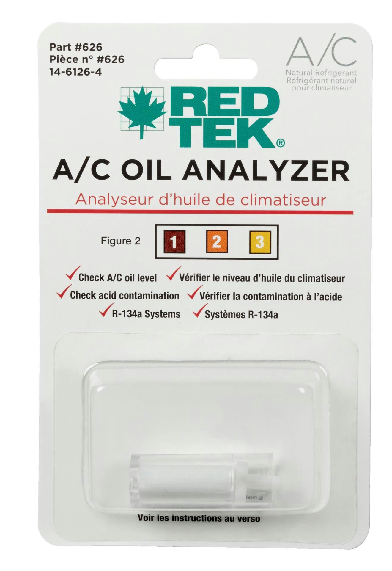 RED TEK R134a A/C Oil Analyzer