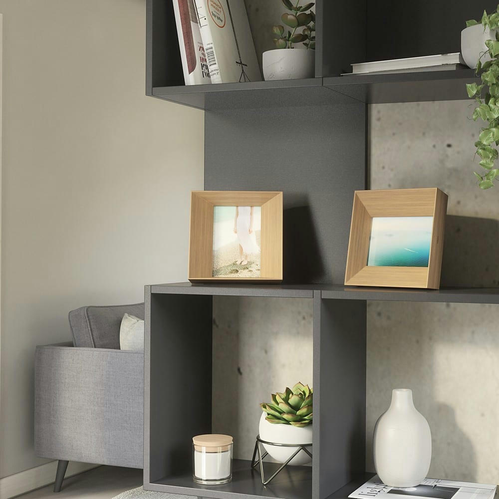 LOOKOUT - Cadre photo lookout m bois naturel