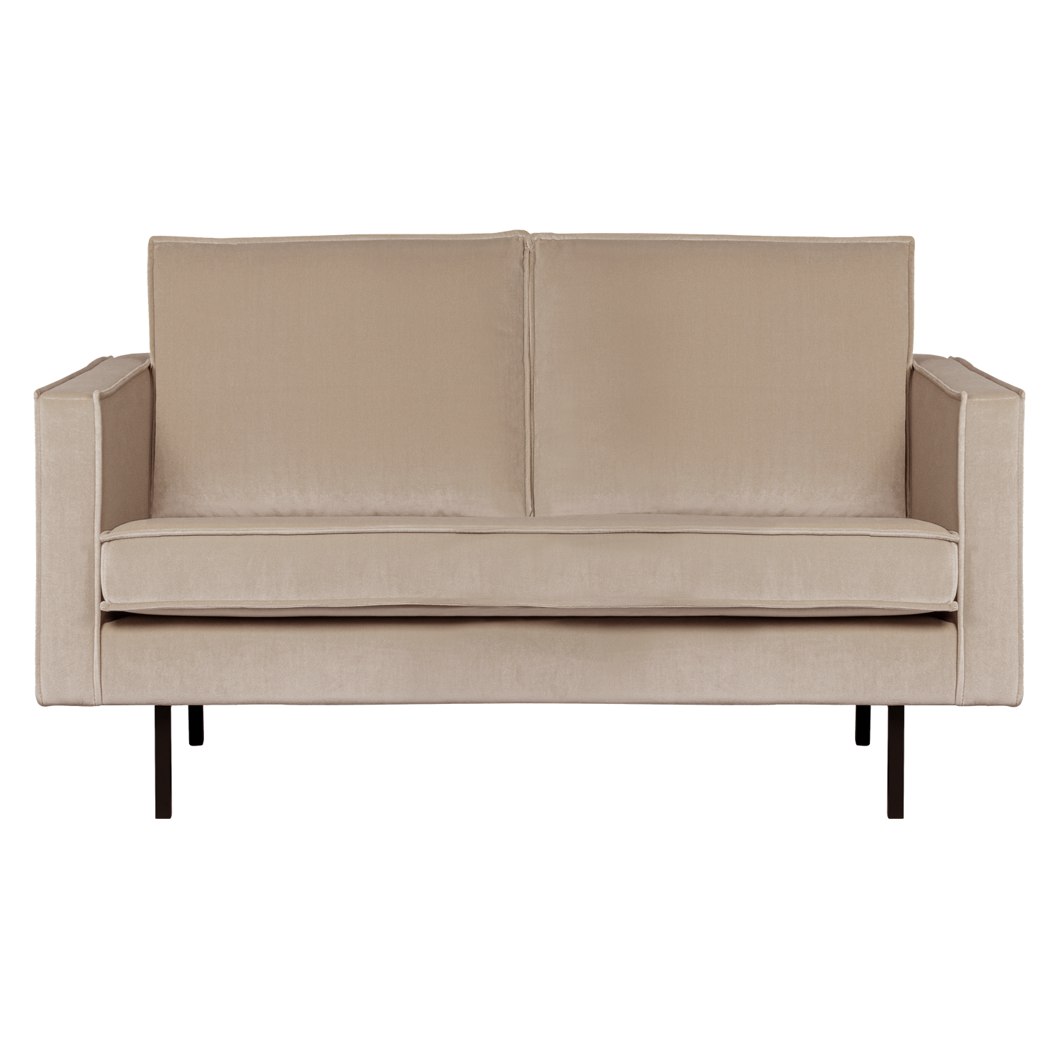 WOOOD 2-zits bank Rodeo - Velvet - Khaki - 85x150x86